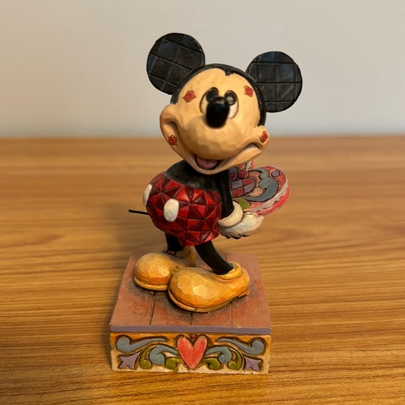 Disney Other - Love Struck ❤️ Jim Shore Disney Traditions Walt Disney Showcase Mickey Figurine